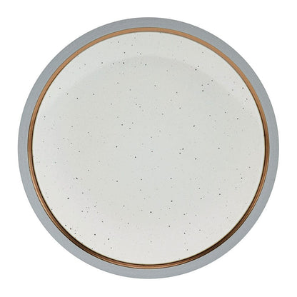 Ezra Grey 16 Piece Dinnerware Set, Service for 4