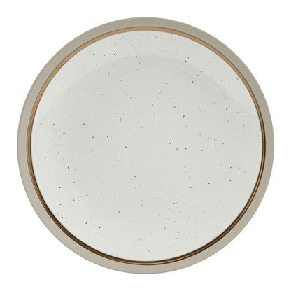 Ezra Taupe 16 Piece Dinnerware Set, Service for 4