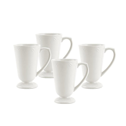 Filigree® Set of 4 Footed Mugs