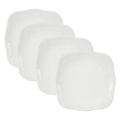 Filigree® Set of 4 Square Salad Plates