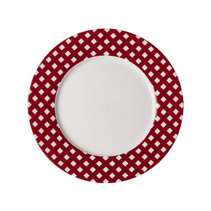 Kenna Red Salad Plate