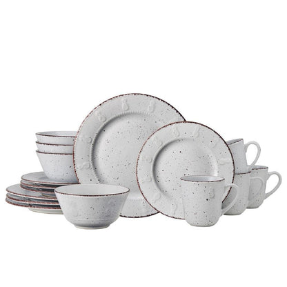 Pineapple 16 Piece Dinnerware Set, Service for 4
