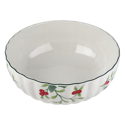 Winterberry® Set of 3 Scalloped Serving Bowls
