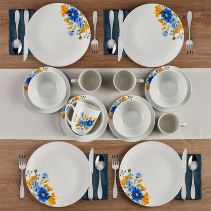 Rhea 16 Piece Dinnerware Set, Service for 4