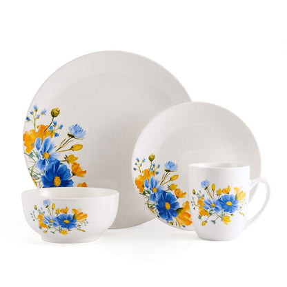 Rhea 16 Piece Dinnerware Set, Service for 4