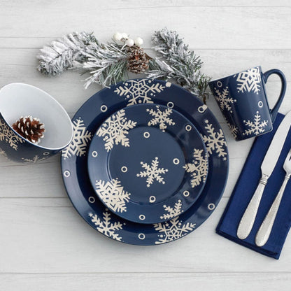 Snow Flurry Set of 4 Salad Plates