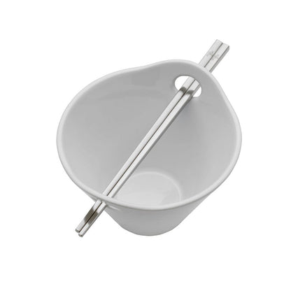 Studio Nova Noodle Bowl with Chopsticks