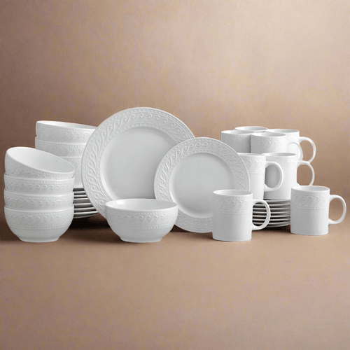 Sylvia 32 Piece Dinnerware Set, Service for 8
