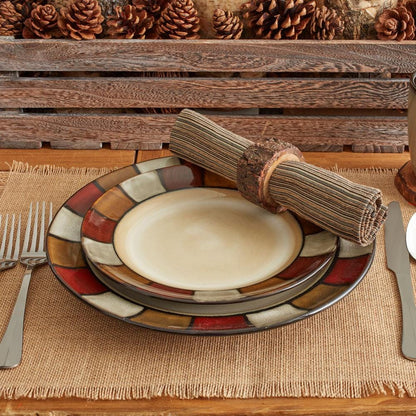 Taos Set of 4 Dinner Plates
