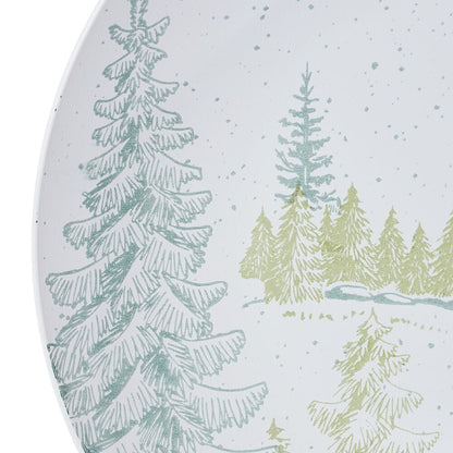 Tranquil Trails 12 Piece Dinnerware Set, Service for 4