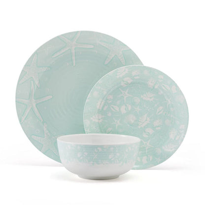 Venice 12 Piece Outdoor Melamine Dinnerware Set, Service for 4
