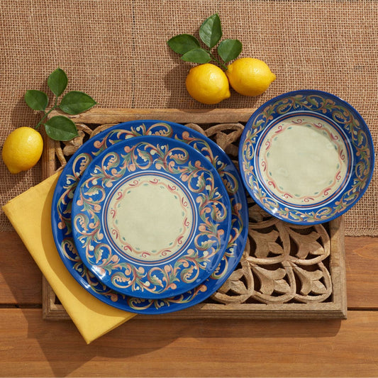 Villa della Luna® Outdoor Melamine Dinnerware Set