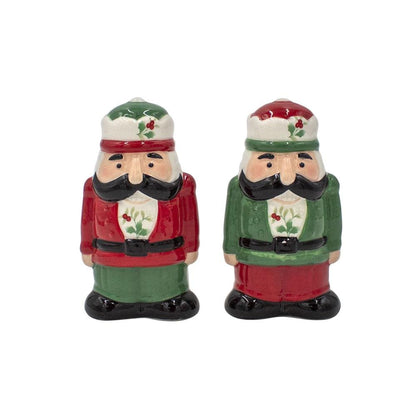 Winterberry® Nutcracker Salt and Pepper Set