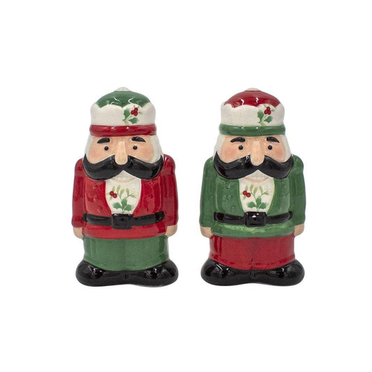Winterberry® Nutcracker Salt and Pepper Set