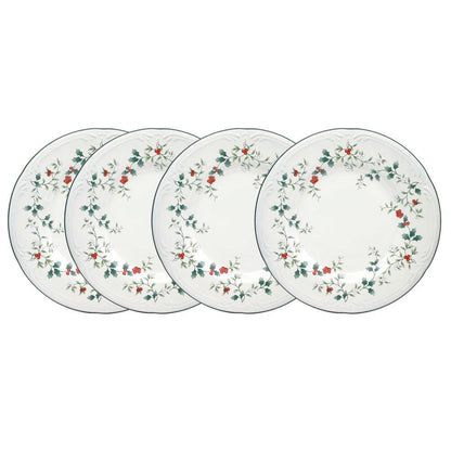 Winterberry® Set of 4 Luncheon Plates