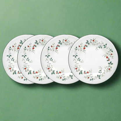 Winterberry® Set of 4 Luncheon Plates
