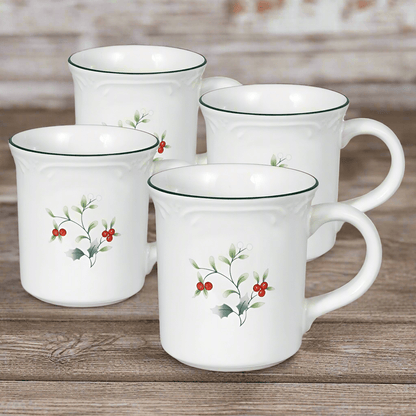 Winterberry® Set of 4 Mugs